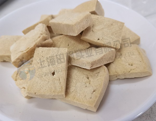 豆腐凍干，食品真空冷凍干燥機(jī)應(yīng)用豆腐凍干案例